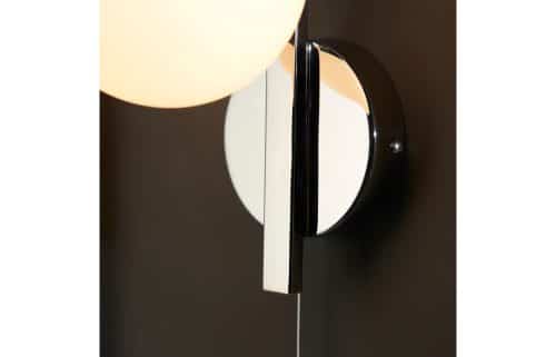 Globe Wall Light - Chrome - Image 4