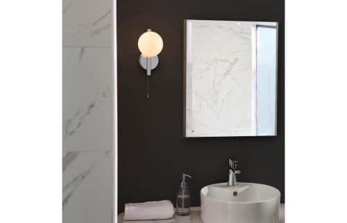 Globe Wall Light - Chrome - Image 9