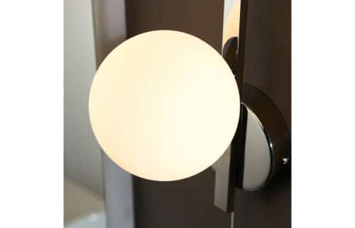 Globe Wall Light - Chrome - Image 3