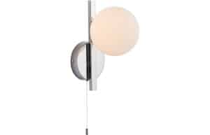 Globe Wall Light - Chrome