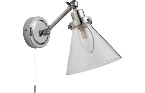 Pyramid Wall Light - Chrome - Image 2