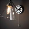 Pyramid Wall Light - Chrome - Image 3