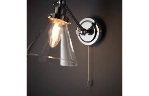 Pyramid Wall Light - Chrome - Image 3