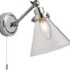 Pyramid Wall Light - Chrome