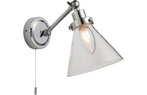 Pyramid Wall Light - Chrome