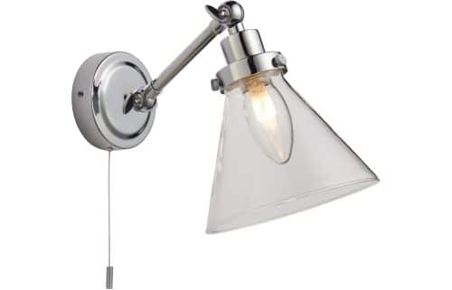 Pyramid Wall Light - Chrome