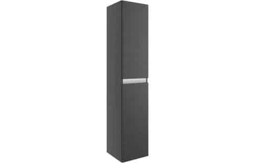 Carino 300mm 2 Door Wall Hung Tall Unit - Graphitewood