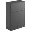 Carino 600mm Floor Standing WC Unit - Graphitewood