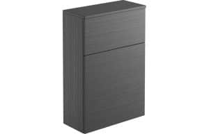 Carino 600mm Floor Standing WC Unit - Graphitewood
