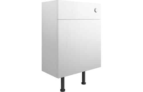 Benita 500mm WC Unit - Satin White Ash