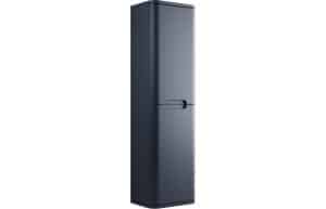 Lambra 350mm 2 Door Wall Hung Tall Unit - Matt Indigo