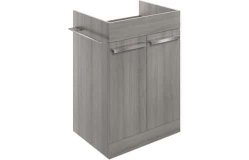 Morina 600mm Floor Standing Basin Unit (No Top) - Elm Grey