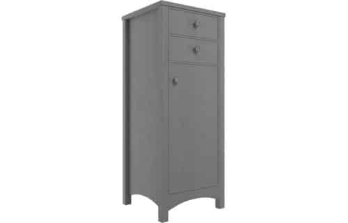 Lucia 465mm Tall Boy - Grey Ash