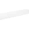 Perla 905mm Laminate Worktop - Matt White
