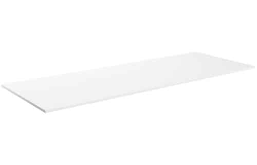 Perla 605mm Laminate Worktop - Matt White
