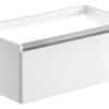 Carino 800mm 1 Drawer Wall Hung Basin Unit (No Top) - White Gloss