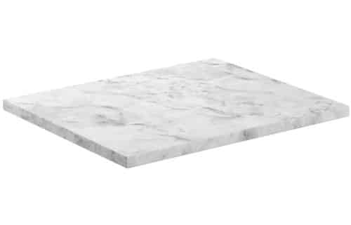 Manhattan Carrara Marble 620x508x19mm Laminate Worktop
