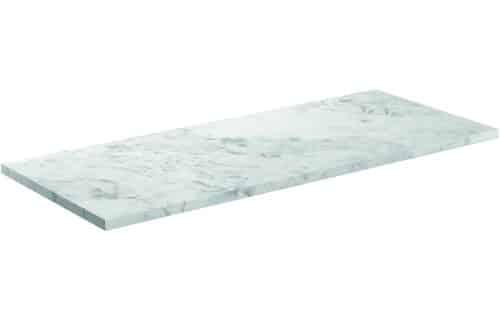 Manhattan Carrara Marble 1220x508x19mm Laminate Worktop