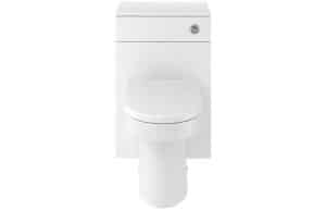Vista 500mm Laurus WC Unit Pack - White Gloss
