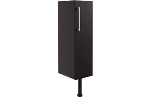 Alba 200mm Toilet Roll Unit - Matt Graphite Grey