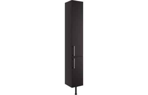Alba 300mm 2 Door Tall Unit - Matt Graphite Grey