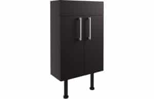 Alba 500mm Slim Basin Unit - Matt Graphite Grey