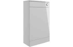 Volta 500mm Floor Standing WC Unit - Grey Gloss