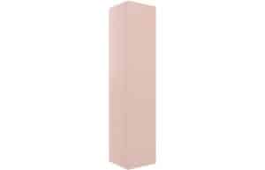 Statement 350mm Wall Hung 1 Door Tall Unit - Matt Antique Rose
