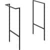 Statement Optional Frame w/Integrated Towel Rail - Black