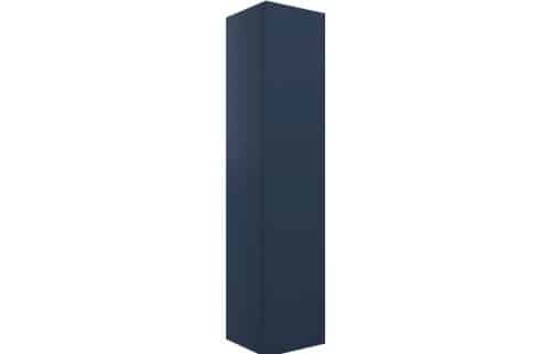 Statement 350mm Wall Hung 1 Door Tall Unit - Matt Deep Blue