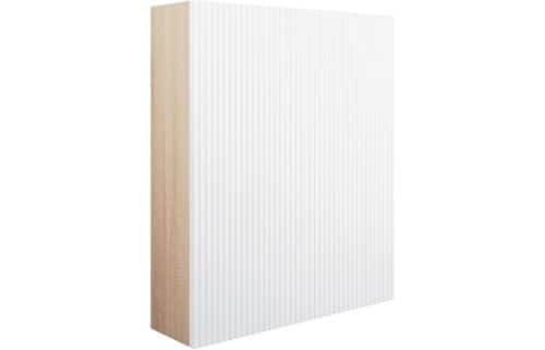 Texture 600mm 2 Door Wall Unit - Matt White