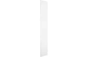 Texture Tall End Panel - Matt White