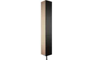 Texture 300mm 2 Door  1 Drawer Tall Unit - Matt Graphite Grey