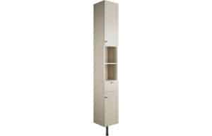 Benita 300mm 2 Door Tall Unit - Matt Latte