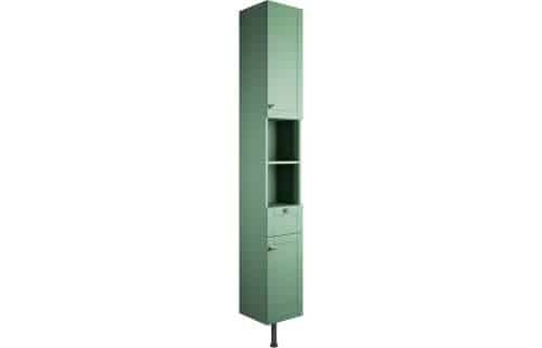 Benita 300mm 2 Door Tall Unit - Matt Sage Green