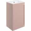 Elements 510mm Floor Standing Unit Inc. Basin - Matt Antique Rose