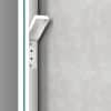 Cyra 1200x600mm Rectangle Front-Lit LED Mirror - Image 2