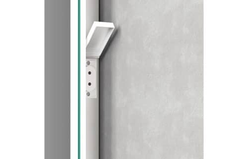 Cyra 1200x600mm Rectangle Front-Lit LED Mirror - Image 2