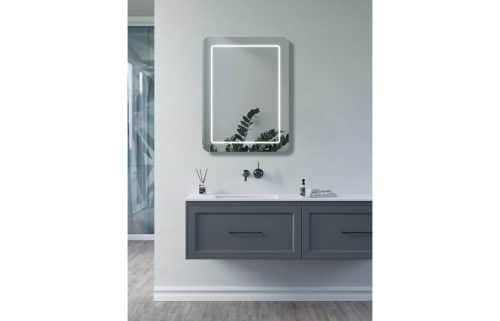 Sunshine 500x700mm Rectangle Front-Lit LED Mirror - Image 3