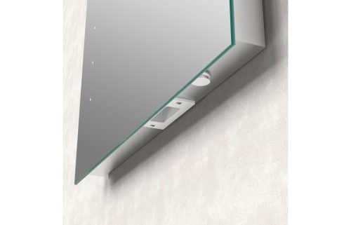 Finlo 600x800mm Rectangle Battery-Operated LED Mirror - Image 2
