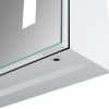 Sakura 600mm 2 Door Front-Lit LED Mirror Cabinet - Image 3