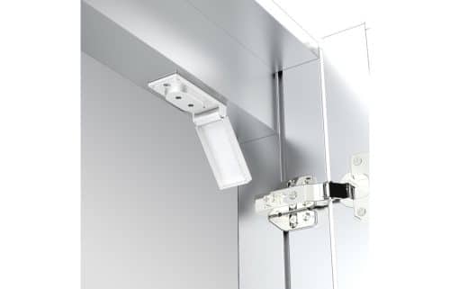 Sakura 600mm 2 Door Front-Lit LED Mirror Cabinet - Image 2