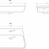 Amyris 495x415mm 1TH Semi Recessed Basin - Image 2