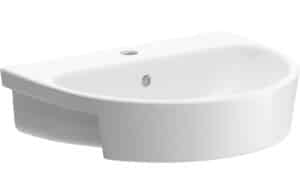 Senna 555x435mm 1TH Semi Recessed Basin