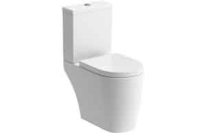 Cilantro Rimless C/C Open Back WC & S/C Seat