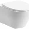 Lily Rimless Wall Hung WC & Soft Close Seat