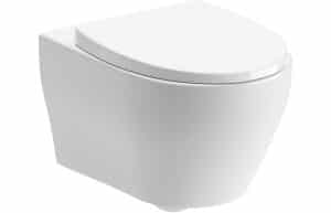 Lily Rimless Wall Hung WC & Soft Close Seat