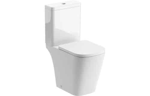 Tilia Rimless C/C Part Shrouded Comfort Height WC & S/C Seat