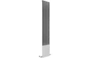 Modal 45mm Vertical Designer Radiator 309x1800mm - Chrome