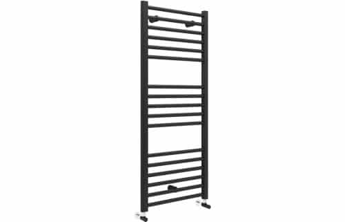 Grada Straight 30mm Ladder Radiator 500x1200mm - Matt Black